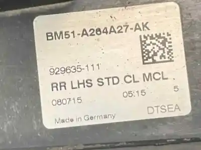 Peça sobressalente para automóvel em segunda mão fechadura da porta traseira esquerda por ford focus lim. 1.0 ecoboost cat referências oem iam bm5aa26413ag  bm5aa26413ah