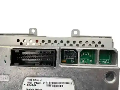 Second-hand car spare part multifunction display for ford focus lim. 1.0 ecoboost cat oem iam references dm5t14f239ap bm5t18b955fe f1ft18b955za