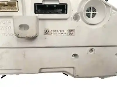 Peça sobressalente para automóvel em segunda mão quadrante por toyota corolla (e21) sedan 1.8 16v hybrid referências oem iam mb2576502401  83800fep61