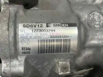 Second-hand car spare part air conditioning compressor for nissan note (e11e) 1.5 dci turbodiesel cat oem iam references 8200651251 2763000q1m 1900