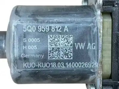 Pezzo di ricambio per auto di seconda mano alzacristalli posteriore destro per seat leon (5f1) 1.6 tdi riferimenti oem iam 5f4839462b 5q0959812a 5f4839462c