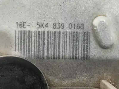 Автозапчастина б/у замок заднього правого дверя для seat leon (5f1) 1.6 tdi посилання на oem iam 5k4839016q  5k4839016af