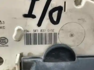 Pezzo di ricambio per auto di seconda mano serratura porta anteriore sinistra per seat leon (5f1) 1.6 tdi riferimenti oem iam 5k1837015e  5k1837015j