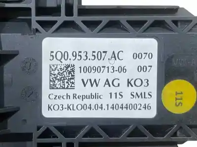 Second-hand car spare part multifunction switch for seat leon (5f1) 1.6 tdi oem iam references 5q0953507ac  5q0953513r