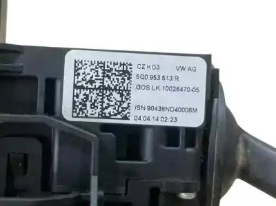 Second-hand car spare part multifunction switch for seat leon (5f1) 1.6 tdi oem iam references 5q0953507ac  5q0953513r