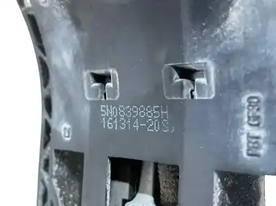 Pezzo di ricambio per auto di seconda mano maniglia esterna posteriore sinistra per seat leon (5f1) 1.6 tdi riferimenti oem iam 5f4839017a 5n0837885 5n0839865h