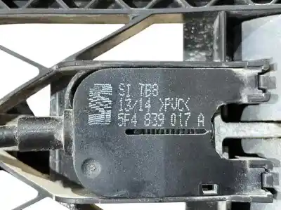 Автозапчастина б/у завнішня ручка задня права для seat leon (5f1) 1.6 tdi посилання на oem iam 5f4839017a 5n0837885 5n0839865h