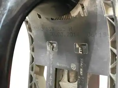 Автозапчастина б/у завнішня ручка задня права для seat leon (5f1) 1.6 tdi посилання на oem iam 5f4839017a 5n0837885 5n0839865h