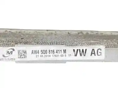 Peça sobressalente para automóvel em segunda mão condensador / radiador de ar condicionado por seat leon (5f1) 1.6 tdi referências oem iam 5q0816411m  5q0816411bl