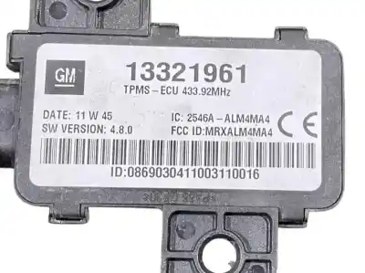 Peça sobressalente para automóvel em segunda mão módulo eletrônico por opel ampera 1.4 hybrid referências oem iam 13321961  