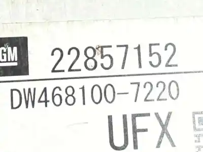 Peça sobressalente para automóvel em segunda mão sistema de áudio / rádio cd por opel ampera 1.4 hybrid referências oem iam 22857152 dw4681007220 22814134