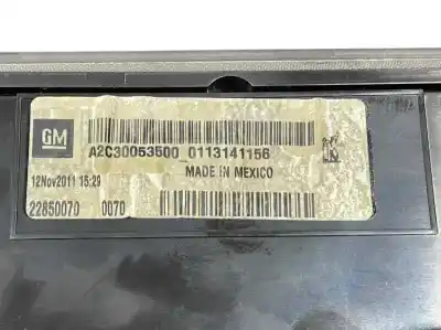 Second-hand car spare part multifunction switch for opel ampera 1.4 hybrid oem iam references 22850070 a2c30053500 22901770