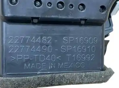 Peça sobressalente para automóvel em segunda mão respirador lateral direito por opel ampera 1.4 hybrid referências oem iam 22774482 22878230 22774490