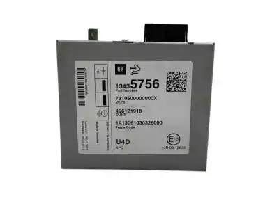 Peça sobressalente para automóvel em segunda mão módulo eletrônico por opel ampera 1.4 hybrid referências oem iam 13435756