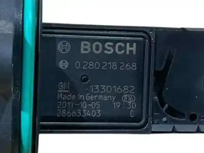 Peça sobressalente para automóvel em segunda mão medidor de massa de ar por opel ampera 1.4 hybrid referências oem iam 13301682 12671616 0280218268