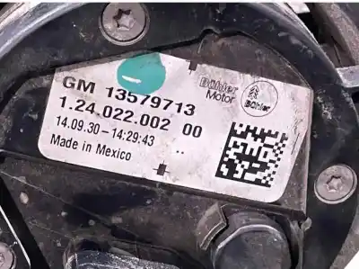 Peça sobressalente para automóvel em segunda mão bomba de água por opel ampera 1.4 hybrid referências oem iam 13579713  13597901