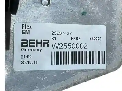 Peça sobressalente para automóvel em segunda mão válvula de expansão ar condicionado por opel ampera 1.4 hybrid referências oem iam 25937422 25965590 w2550002