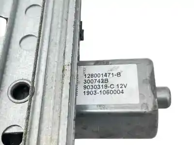 Автозапчастина б/у регулятор переднього правого скла для dacia dokker express 1.6 sce cat bivalent. gasolina / lpg посилання на oem iam 807209071r 128001471b 128001471b