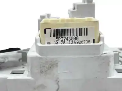 Автозапчастина б/у контроль опалення / кондиціонації для dacia dokker express 1.6 sce cat bivalent. gasolina / lpg посилання на oem iam 5p3743000  