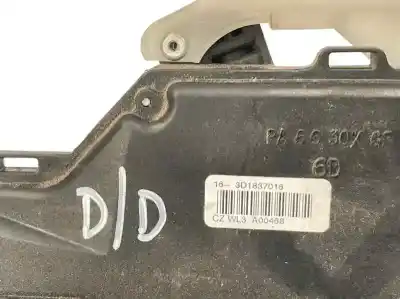 Автозапчастина б/у замок передній праві двері для volkswagen caddy ka/kb (2k) 1.9 tdi посилання на oem iam 3d1837016ac  