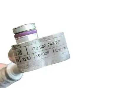 Автозапчастина б/у труби кондиціонації для volkswagen caddy ka/kb (2k) 1.9 tdi посилання на oem iam 1t0820743ap  