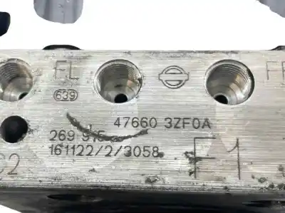 İkinci el araba yedek parçası abs için nissan pulsar (c13) 1.2 16v cat oem iam referansları 476603zf0a  0265956531