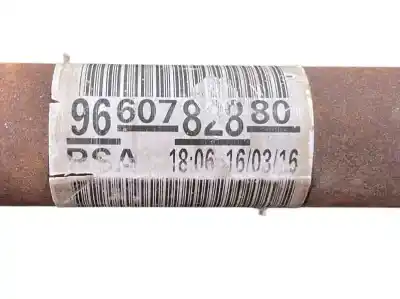 Автозапчасти б/у передняя правая трансмиссия за citroen berlingo multispace (b9) 1.6 hdi 75 16v ссылки oem iam 9660782880  