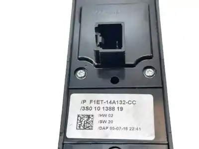 Second-hand car spare part left front power window switch for ford c-max (ceu) 1.0 ecoboost cat oem iam references f1et14a132cc  f1et-14a132-cc
