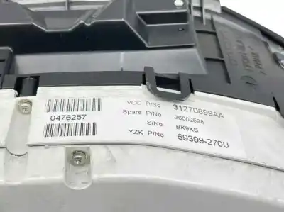 Peça sobressalente para automóvel em segunda mão quadrante por volvo xc60 momentum 2wd referências oem iam 31270899aa  31270899