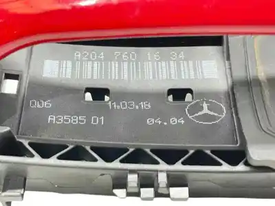 Автозапчастина б/у зовнішня ручка передня прав для mercedes clase gla (w156) gla 200 cdi (156.908) посилання на oem iam a2047601634  a2047600270