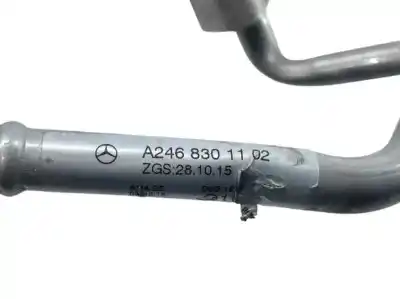 Автозапчастина б/у труби кондиціонації для mercedes clase gla (w156) gla 200 cdi (156.908) посилання на oem iam a2468301102  