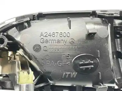 Автозапчастина б/у усередині передня права ручка для mercedes clase gla (w156) gla 200 cdi (156.908) посилання на oem iam a2467600061  