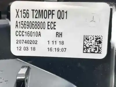 Автозапчасти б/у внутренний правый задний фонарь за mercedes clase gla (w156) gla 200 cdi (156.908) ссылки oem iam a1569068800  