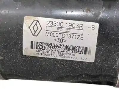 Автозапчасти б/у двигатель запускается за dacia dokker 1.6 sce cat bibalent gasolina / lpg ссылки oem iam 233001903r 233006120r m000td1371ze