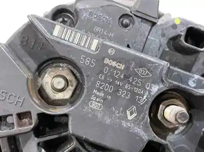 Second-hand car spare part alternator for renault modus 1.4 16v oem iam references 8200323137 8200660025 0124425034