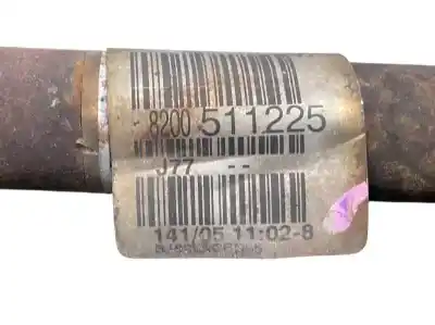 Second-hand car spare part front left transmission for renault modus 1.4 16v oem iam references 8200511225  8200618501