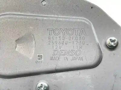 Автозапчастина б/у двигатель заднього склоочисника для toyota verso (_r2_) 1.6 d4-d (war20_) посилання на oem iam 851300f030 25960-01730 85130-0f030