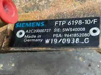 Автозапчастина б/у насос инжекційний для citroen c3 i (fc_, fn_) 1.4 hdi посилання на oem iam 9641852080 a2c20000727 5ws40008