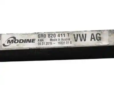 Pezzo di ricambio per auto di seconda mano condensatore / radiatore aria condizionata per skoda rapid spaceback (nh1) 1.6 tdi riferimenti oem iam 6r0820411t  6c0816411b