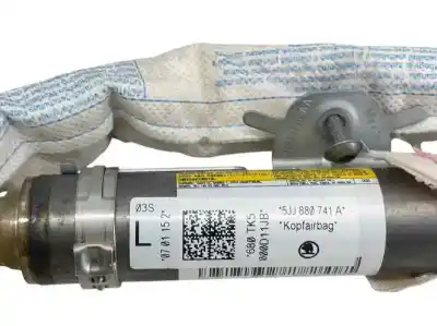 Pezzo di ricambio per auto di seconda mano airbag a tenda anteriore sinistro per skoda rapid spaceback (nh1) 1.6 tdi riferimenti oem iam 5jj880741a  