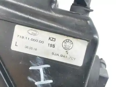 Pezzo di ricambio per auto di seconda mano fendinebbia sinistra per skoda rapid spaceback (nh1) 1.6 tdi riferimenti oem iam 5ja941701  