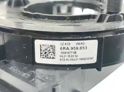 Pezzo di ricambio per auto di seconda mano anello airbag per skoda rapid spaceback (nh1) 1.6 tdi riferimenti oem iam 6ra959653  6ra959653a