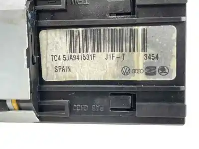Pezzo di ricambio per auto di seconda mano controllo della luce per skoda rapid spaceback (nh1) 1.6 tdi riferimenti oem iam 5ja941531f  
