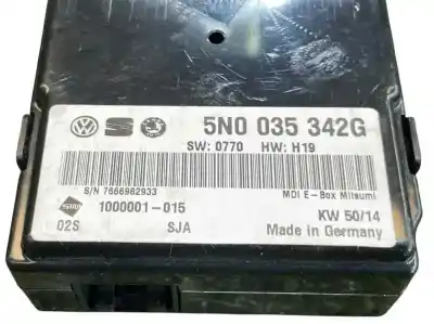 Pezzo di ricambio per auto di seconda mano modulo elettronico per skoda rapid spaceback (nh1) 1.6 tdi riferimenti oem iam 5n0035342g  