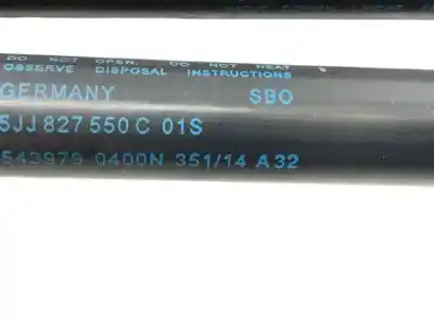 Pezzo di ricambio per auto di seconda mano ammortizzatori baule / porte per skoda rapid spaceback (nh1) 1.6 tdi riferimenti oem iam 5jj827550c  