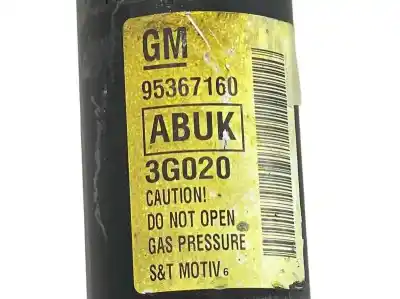 Second-hand car spare part rear left shock absorber for chevrolet trax 1.7 diesel cat oem iam references 95367160  