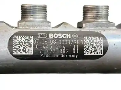 Peça sobressalente para automóvel em segunda mão régua / rampa de injetores por bmw serie 3 coupe (e92) 320d referências oem iam 779788201 13537800601 0445214131