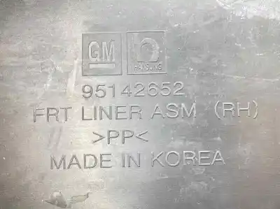 Автозапчасти б/у передняя правая колесная арка за chevrolet trax 1.7 diesel cat ссылки oem iam 95142652  95142650