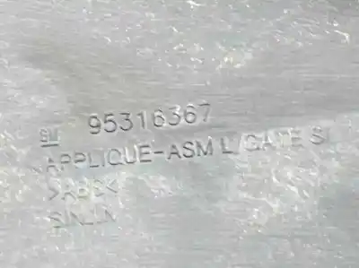 Автозапчасти б/у задние молдинги за chevrolet trax 1.7 diesel cat ссылки oem iam 95316367  42533115