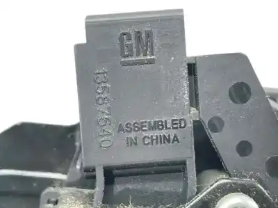 Second-hand car spare part trunk lock for chevrolet trax 1.7 diesel cat oem iam references 13587640  13583437